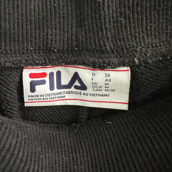 Black Fila Joggers - Picture 3 of 4